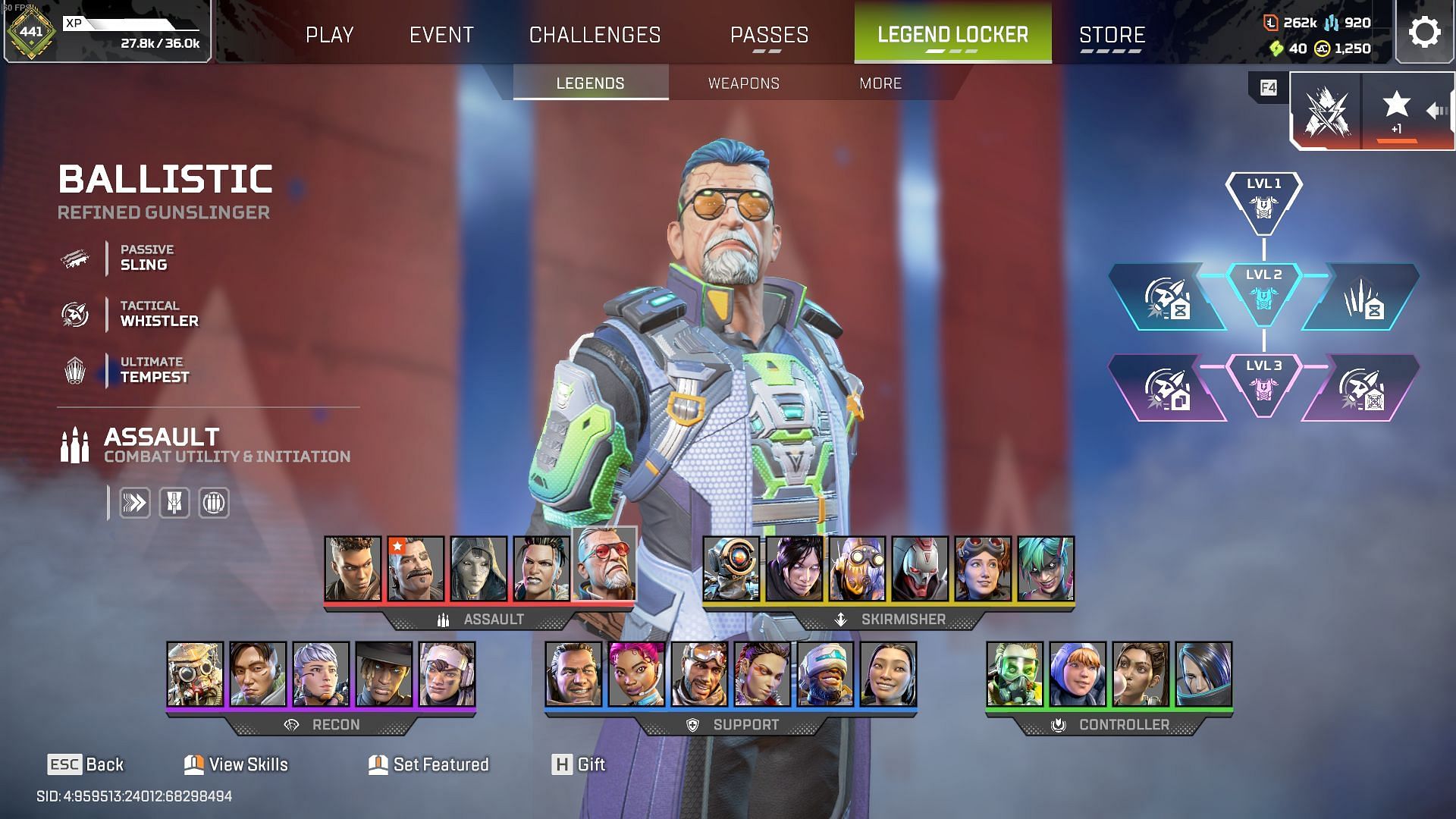 Ballistic in Apex Legends Season 25 Split 2 received nerfs (Image via Sportskeeda Gaming | EA)